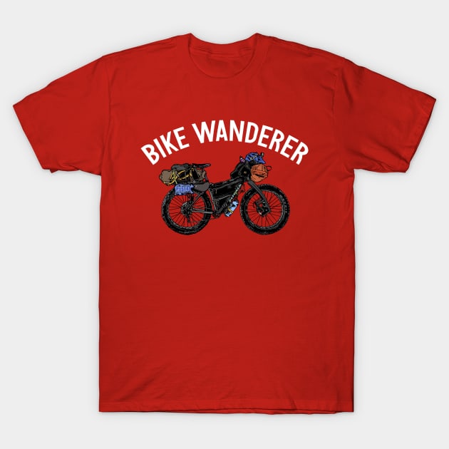 Bike Wanderer T-Shirt by reigedesign